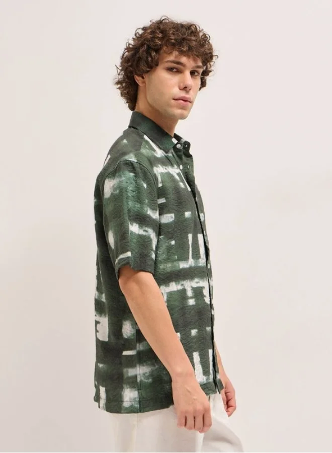 THE BEAR HOUSE Men's Shirt for Casual and Formal Wear | Classic Button-Down Style for Office, Daily Use, Travel, Events & All-Season Outfits | Versatile & Stylish Wardrobe Essential for Every Occasion
