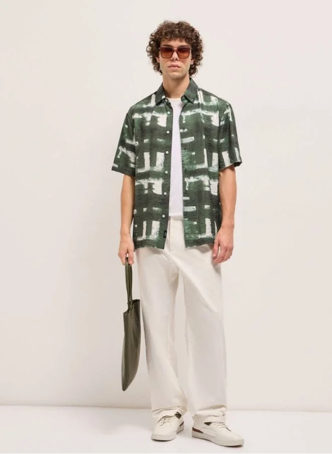 THE BEAR HOUSE  Men's Shirt for Casual and Formal Wear | Classic Button-Down Style for Office, Daily Use, Travel, Events & All-Season Outfits | Versatile & Stylish Wardrobe Essential for Every Occasion for Men | Best Price UAE