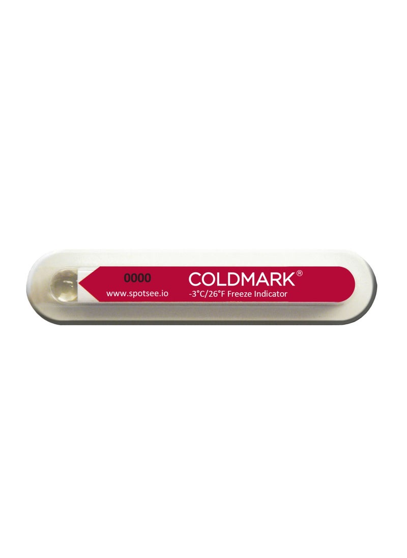 SpotSee ColdMark Descending Temperature Indicator (100/pack)  - Image 1