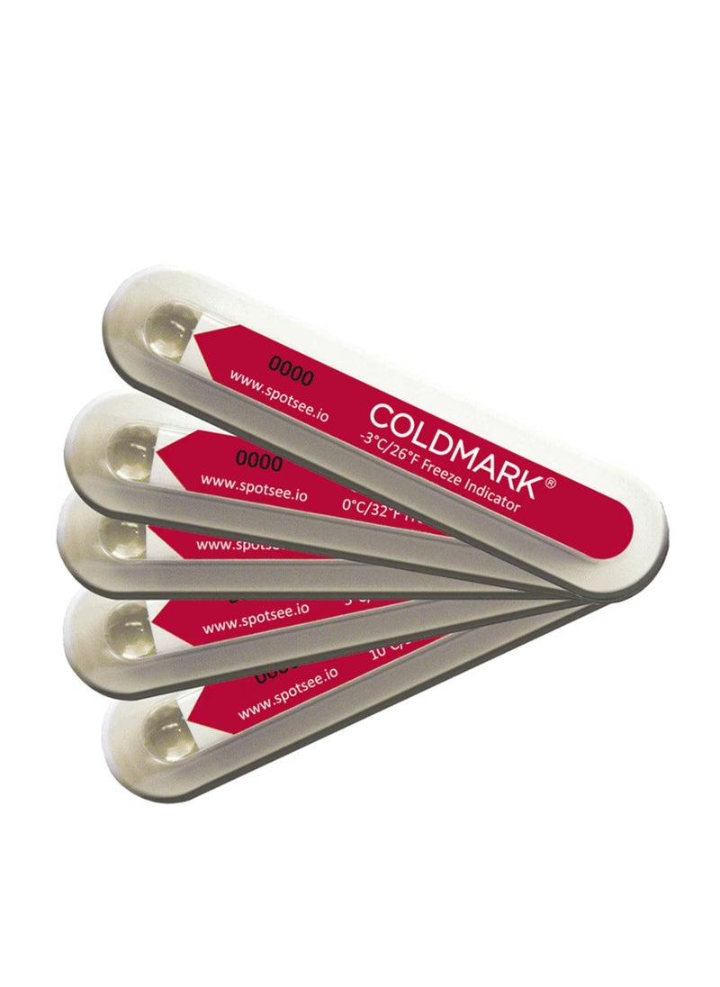 SpotSee - ColdMark Descending Temperature Indicator (100/pack) - Image 1