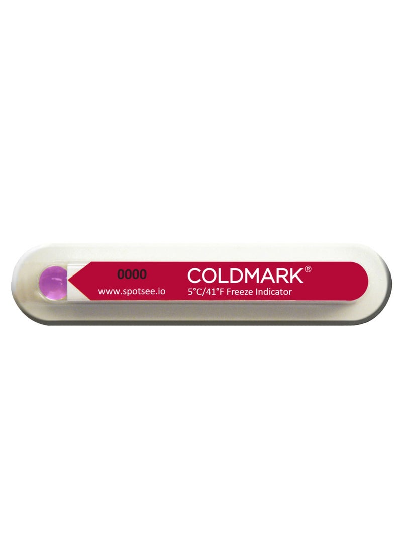 SpotSee - ColdMark Descending Temperature Indicator (100/pack) - Image 1