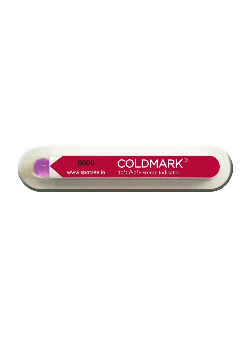 SpotSee - ColdMark Descending Temperature Indicator (100/pack) - Image 1