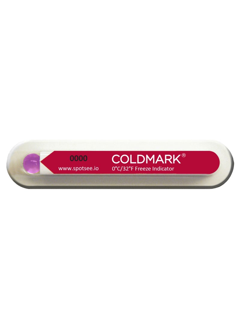 SpotSee ColdMark Descending Temperature Indicator (100/pack)  - Image 4