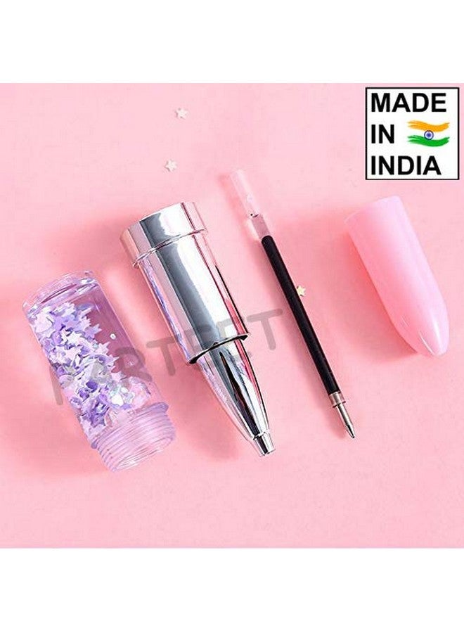 Parteet New Plastic Cute Lipstick Gel Pen - For Birthday Return Gifts For Kids(Pack Of 8Pc)(Assorted)(Made In India) - Image 2