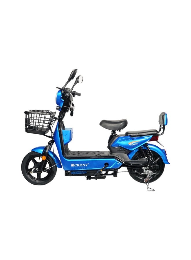 Crony دراجة كهربائية CRONY W8 Golden Eagle 48V-20A طويلة المدى – محرك 350W، إطارات 14 بوصة، إطار فولاذي، مدى 31-60 كم، 3 سرعات - Image 2