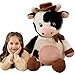 IKASA Giant Cow Stuffed Animal Plush Toy30 Inches Large Big Jumbo Soft Toys Huge Size Cute Fluffy Plushy Fat Oversized Plushie - Image 4