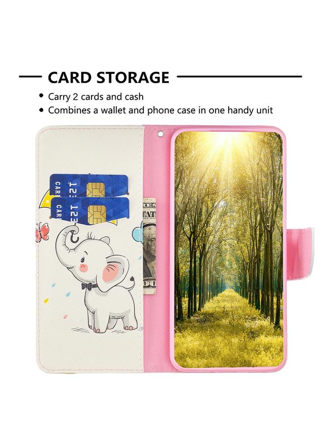 إيروريكس جراب هاتف iPhone 15 Plus بنمط رسم ملون من الجلد القابل للطي - Image 5