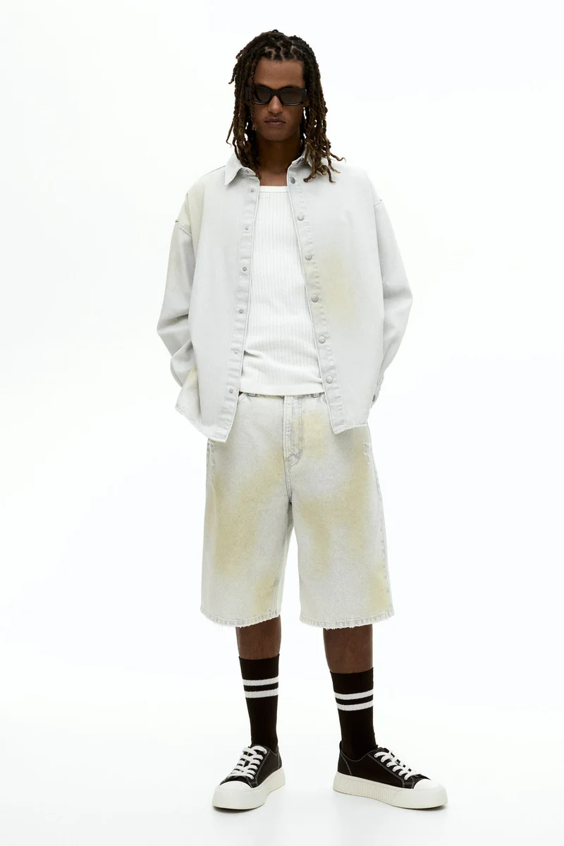 H&M Oversized Fit Denim shirt