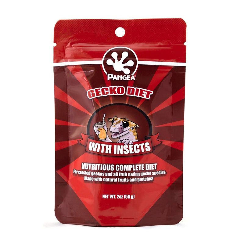 Pangea Fruit Mix with Insects Crested Gecko Complete Diet 2 oz - Image 1