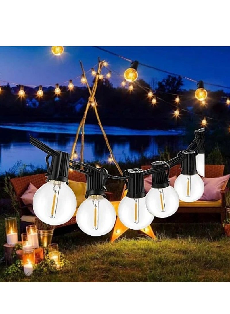 Hummer Black pendant light with E12 bulbs, 22 meters long, 75 bulbs - Image 3
