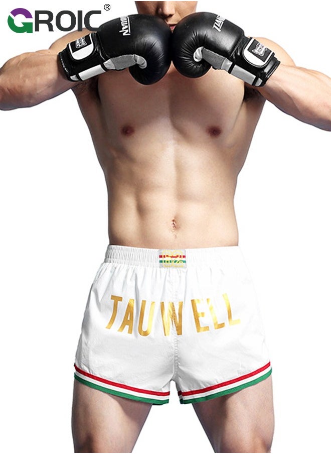 GROIC Boxing shorts MMA shorts,Muay Thai Shorts for Adults, Boxing Kickboxing High Grade MMA Fight Clothing Training Workout Trunks, Boxing Trunks for Hardcore Training, Boxing MMA Combat, Martial Arts  - Image 1