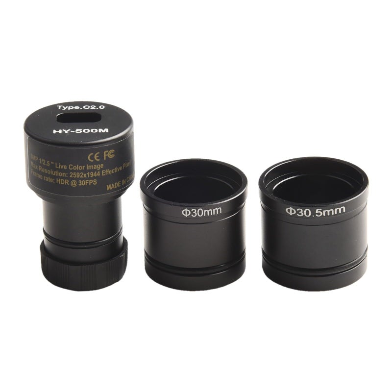 5MP USB Microscope Camera With C Mount Adapter For Industrial Inspection Machine Vision - Image 4