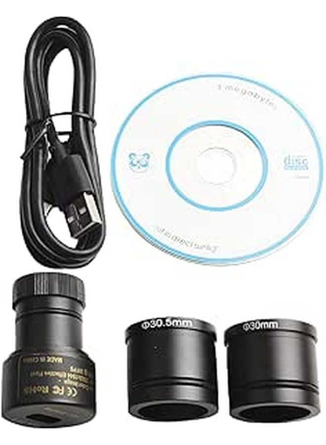 5MP USB Microscope Camera With C Mount Adapter For Industrial Inspection Machine Vision - Image 1