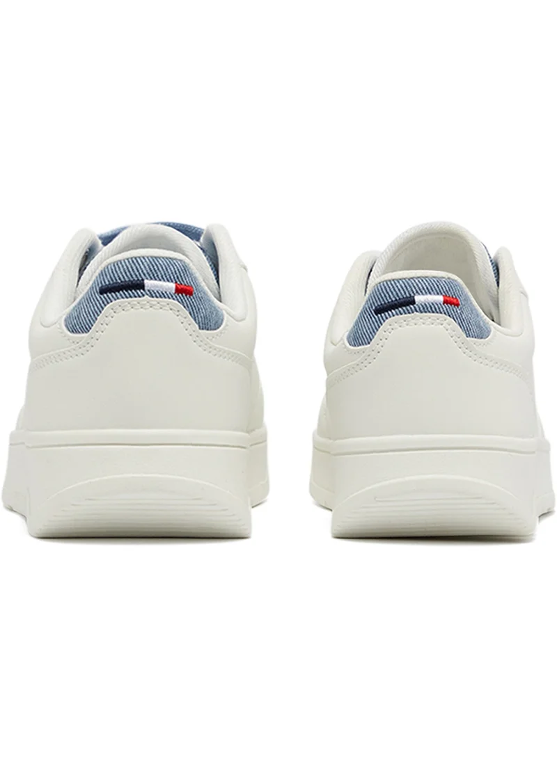 U.S. Polo Assn. Women's White Low-Top Sneakers - High-Quality Sole for Everyday Look