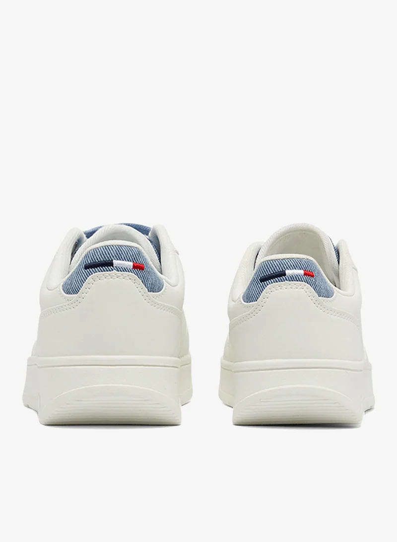 U.S. Polo Assn. White Women's White Low-Top Sneakers - High-Quality Sole Shoes for Everyday Look for Women | Best Price UAE