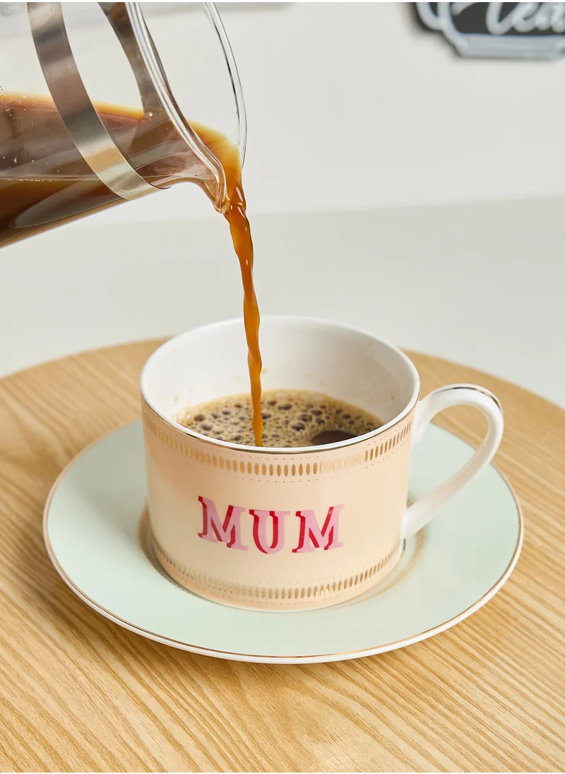 ايفون الين Mum Teacup & Saucer