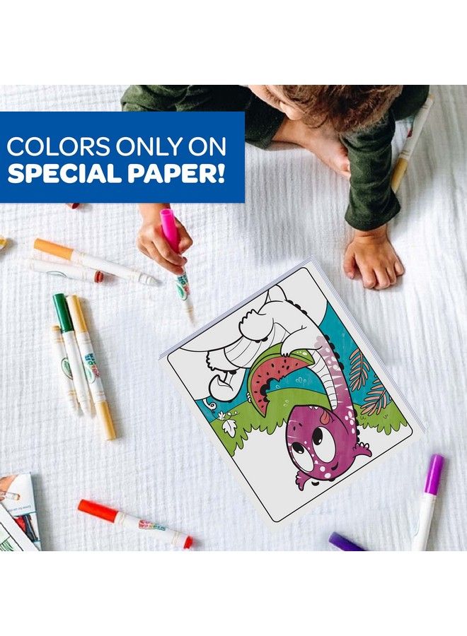 Crayola Color Wonder Prehistoric Pals Dinosaur Coloring Pages Mess Free Coloring For Toddlers Dinosaur Toys Gift For Kids Ages 3+ - Image 5