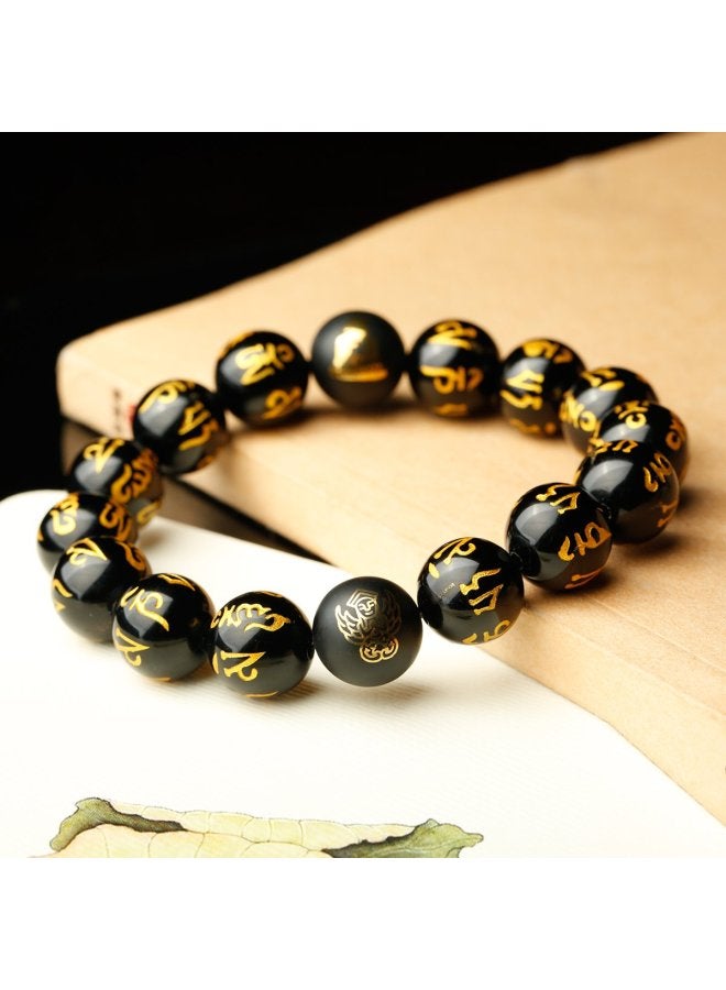 Goddess Renewal】black Onyx Bracelet For Men And Women, Enhances Romance, Ideal Gift For Friends Or Personal Use On Festive Occasions - Image 2
