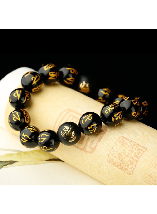 Goddess Renewal】black Onyx Bracelet For Men And Women, Enhances Romance, Ideal Gift For Friends Or Personal Use On Festive Occasions - Image 4