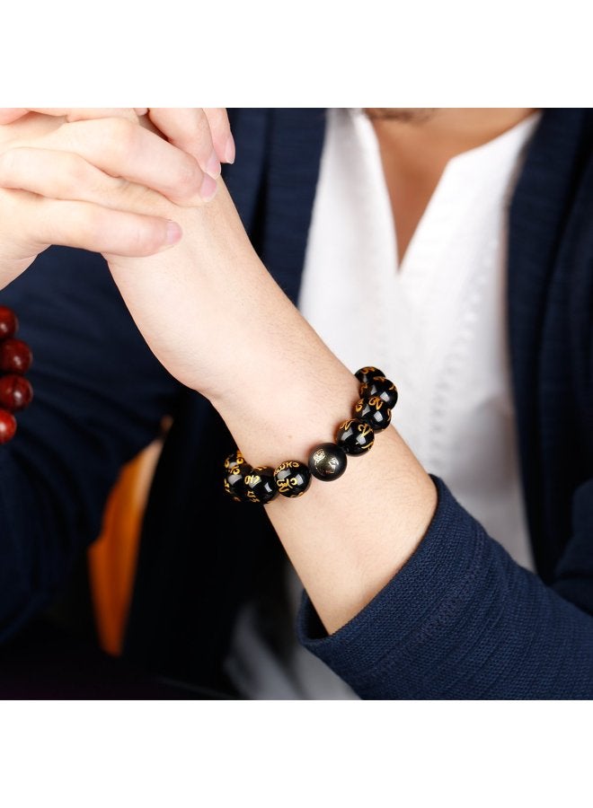 Goddess Renewal】black Onyx Bracelet For Men And Women, Enhances Romance, Ideal Gift For Friends Or Personal Use On Festive Occasions - Image 5