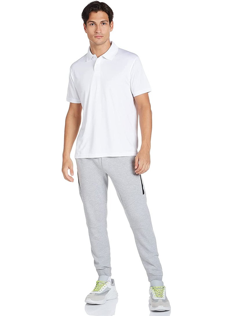 SANTHOME Men's All Day Fresh Half Sleeve Dryfit Polo T-Shirt with UV Protection  - Image 5