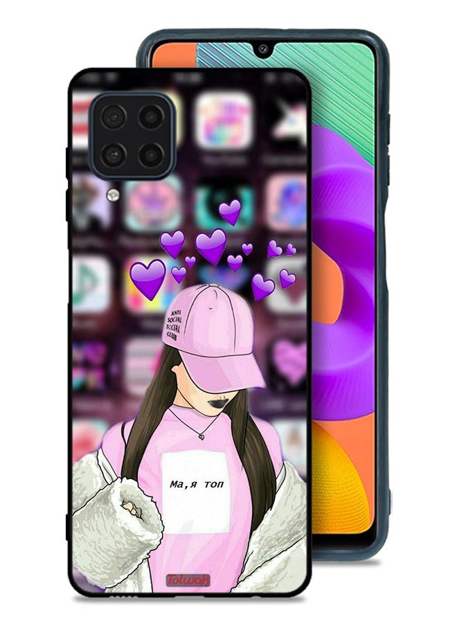 Tolwak Samsung Galaxy F22 Protective Case Cover Anti Social Club  - Image 1