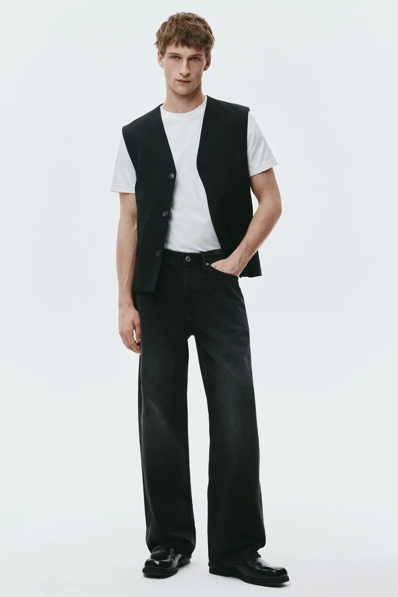 H&M Loose Straight Jeans