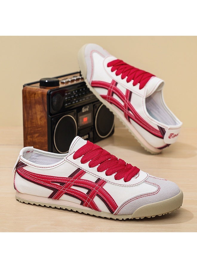 Onitsuka Tiger Mexico 66 Classic Retro Sneakers | Iconic Red-White Casual Shoes for Men & Women