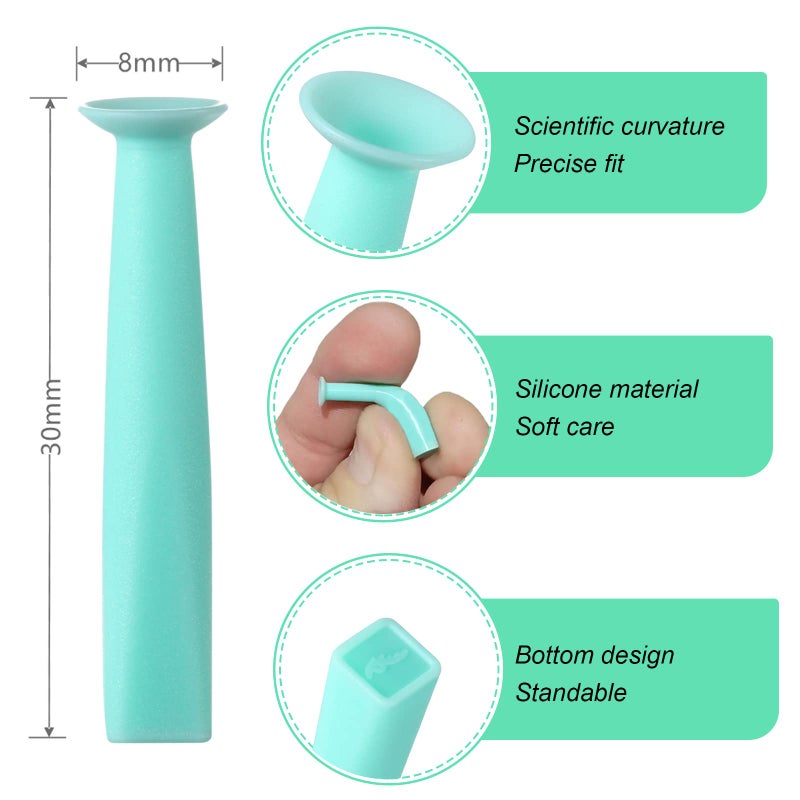 MUDOR Hard Contact Lens Remover, 3 Pieces Scleral and RGP Lens Remover Tool, Eye Contact Remover Plunger - Image 2