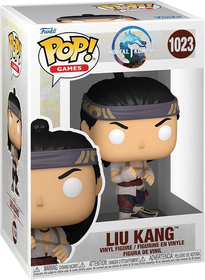 Funko Pop! Games: Mortal Kombat 1 - Liu Kang (God of Fire) #1023