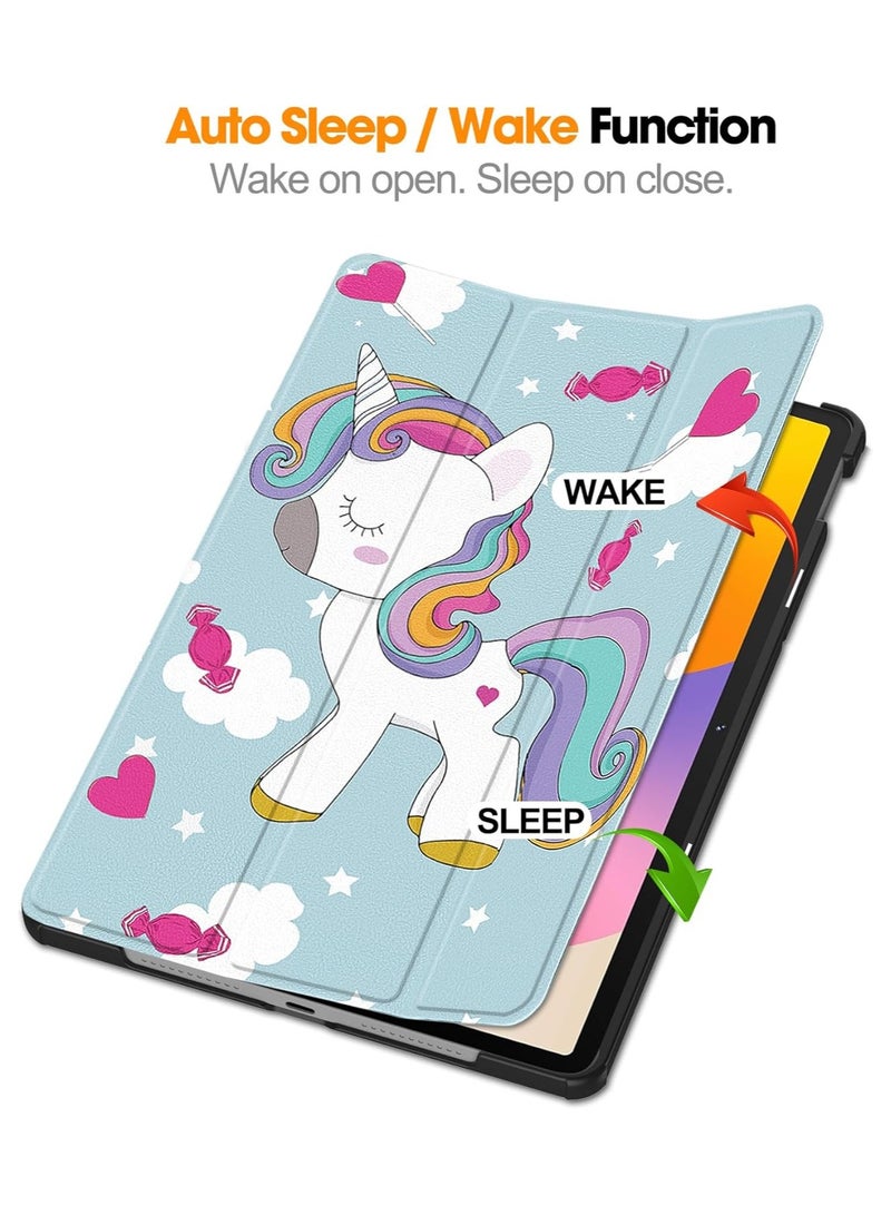 general Case Compatible with Huawei MatePad SE 11 inch 2024 Cute Pattern Hard PC Back Tablet Case With Auto Sleep Wake for MatePad SE 11'' Case - Image 2