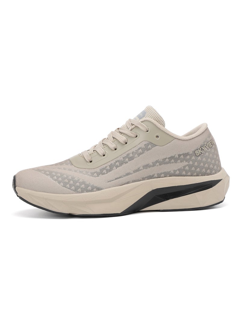 Sky View Athlesiure Men's Running Shoes Walking Tennis Platform Shoes For Men Active Athletic Gym Workout Jogging Comfortable Cushioning Sneakers With Anti-slip Sole  - Image 3