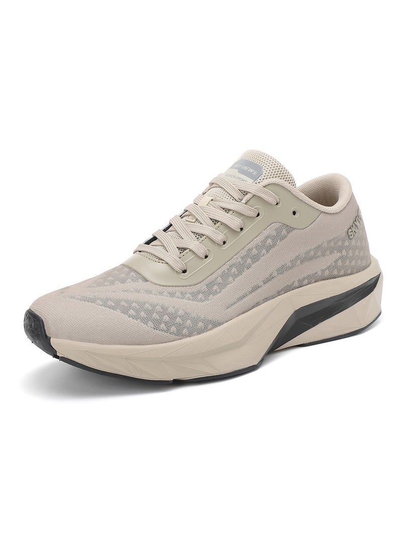 Sky View Athlesiure Men's Running Shoes Walking Tennis Platform Shoes For Men Active Athletic Gym Workout Jogging Comfortable Cushioning Sneakers With Anti-slip Sole  - Image 1