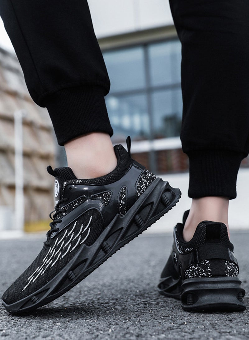 شاربدو أحذية مشي رجالية خفيفة الوزن قابلة للتنفس، شبكة منسوجة، أحذية ركض كاجوال للرجال، أحذية تنس للتمرين، أحذية رياضية مضادة للانزلاق للرجال - Image 3