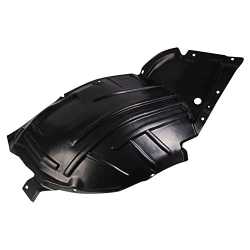 TRQ Front Left Forward Inner Fender Liner Black Drivers Side Compatible with 2008-2010 INFINITI M35 M45 IN1248122 - Image 3