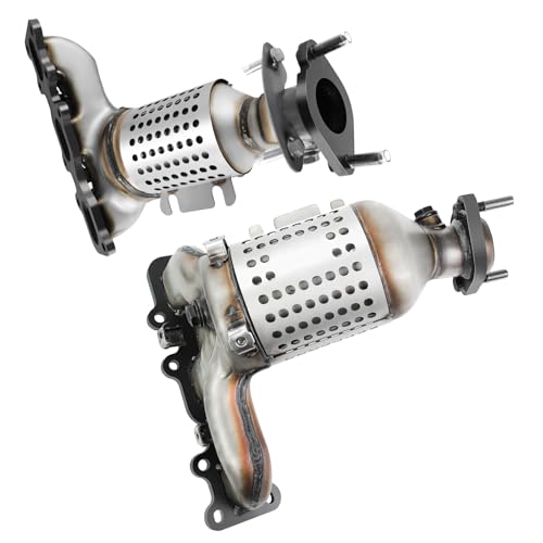ABYSMAUTO Left Right Catalytic Converter Direct-fit Compatible with Ford Explorer, Flex, Taurus 2013-2019 3.5L V6, Lincoln MKS 2013-2016 3.7L V6 Catalytic Convertor 16721 16728 (EPA Compliant) - Image 3
