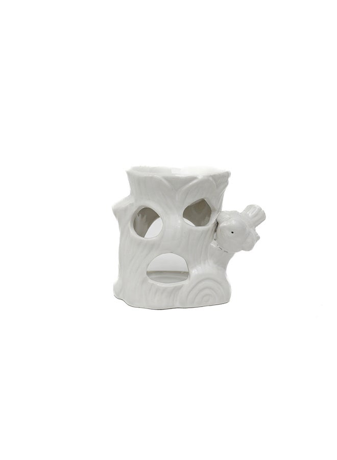 AKDC Ceramic Bird On Tree Oil Burner  A Beautifully Crafted Piece That Adds A Touch Of Tranquility To Your Home While Doubling As A Stylish Decor Element - Image 1