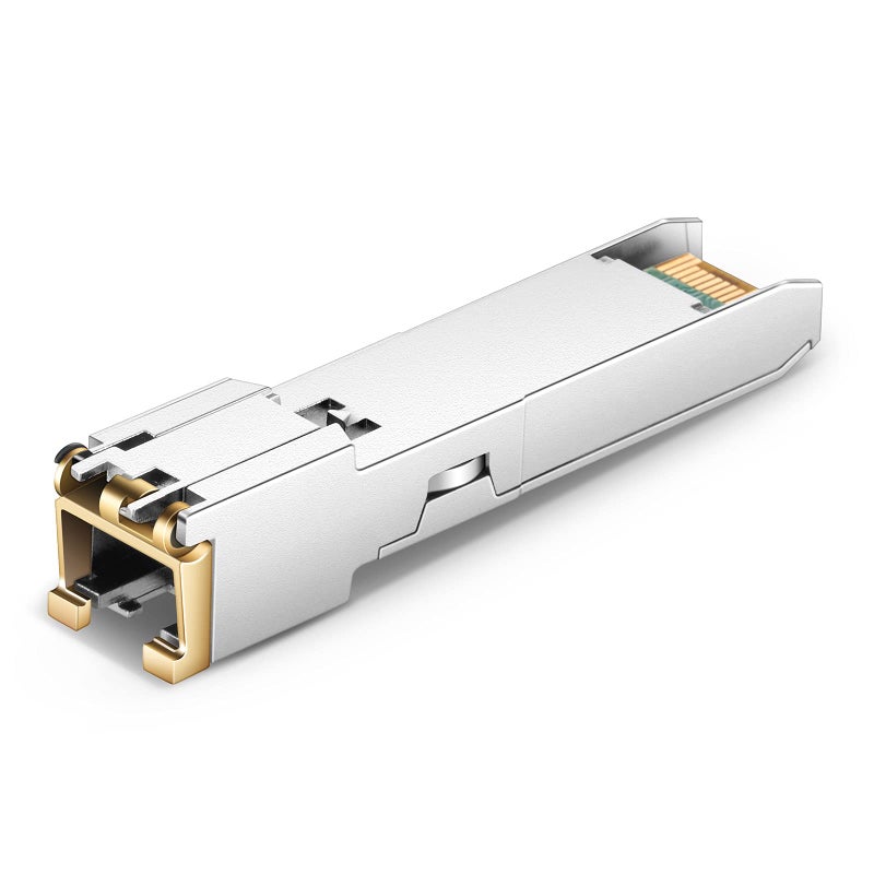 QSFPTEK 1.25G Gigabit SFP Copper RJ45 Module, SFP to RJ45, 10/100/1000BASE-T Mini-GBIC, Ethernet Transceiver for Ubiquiti UF-RJ45-1G, Supermicro,up to 100m - Image 3
