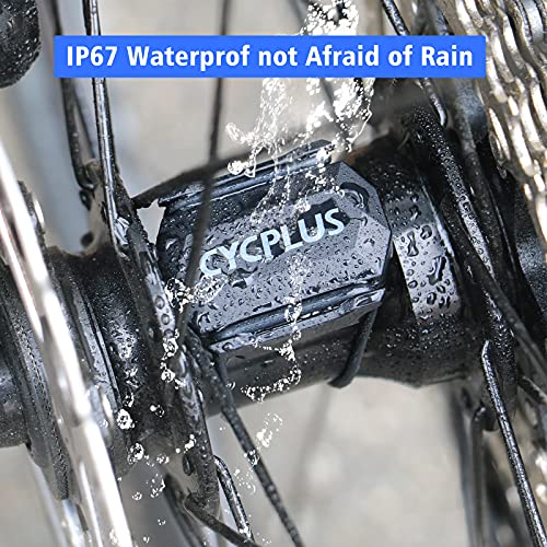 CYCPLUS Bike Speed and Cadence Sensor, Wireless Cycling Speed Sensor Ant+/Bluetooth - Image 2
