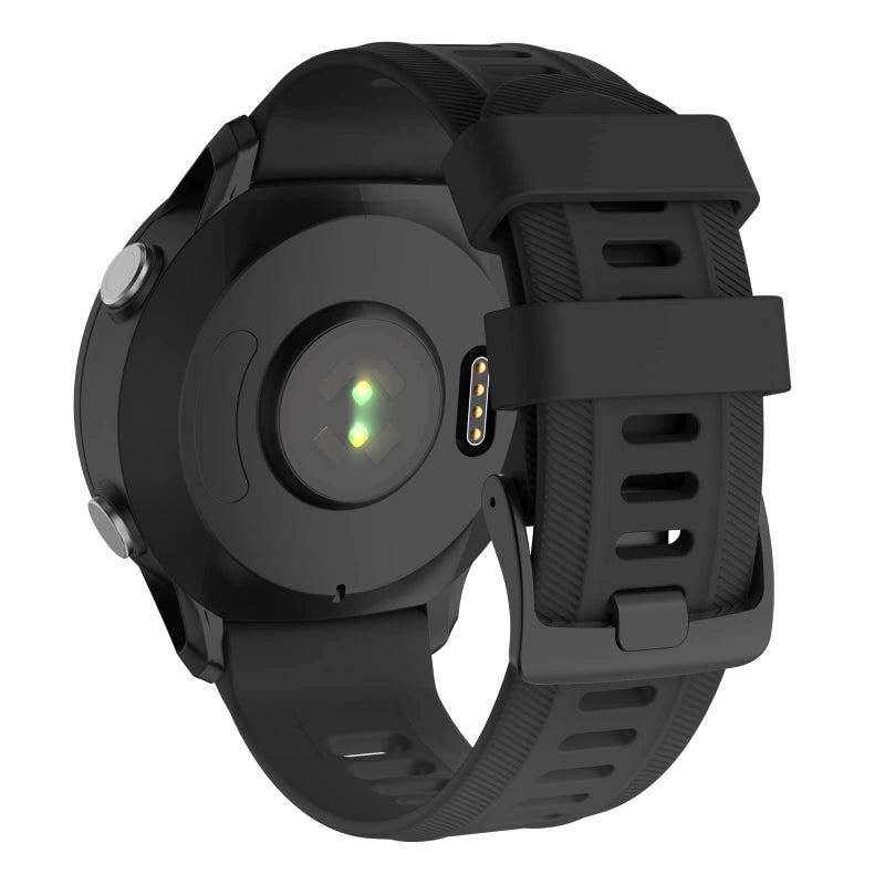 ISABAKE Band for Garmin Forerunner 955/ Forerunner 945/ Forerunner 935 Compatible with Fenix 5/ Fenix 5plus/ Fenix 6/ Fenix 6 Pro/Approach S60 Soft Silicone 22mm Replacement Bands - Image 1