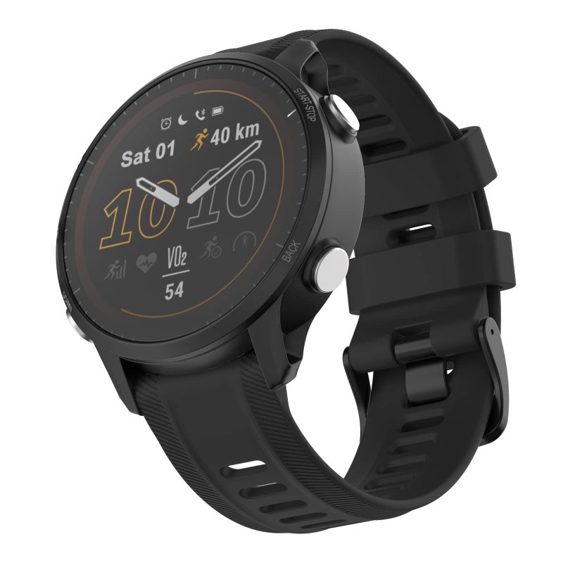 ISABAKE Band for Garmin Forerunner 955/ Forerunner 945/ Forerunner 935 Compatible with Fenix 5/ Fenix 5plus/ Fenix 6/ Fenix 6 Pro/Approach S60 Soft Silicone 22mm Replacement Bands - Image 2