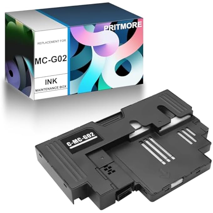 COMPATIBLE MC-G02 MAINTENANCE CARTRIDGE,MC-G02 WASTE INK MAINTENANCE CARTRIDGE, WASTE INK TANK,WASTE INK COLLECTION FOR CANON G1420 G2420 G2460 G3420 G3460 PRINTERS(1 PACK) - Image 2