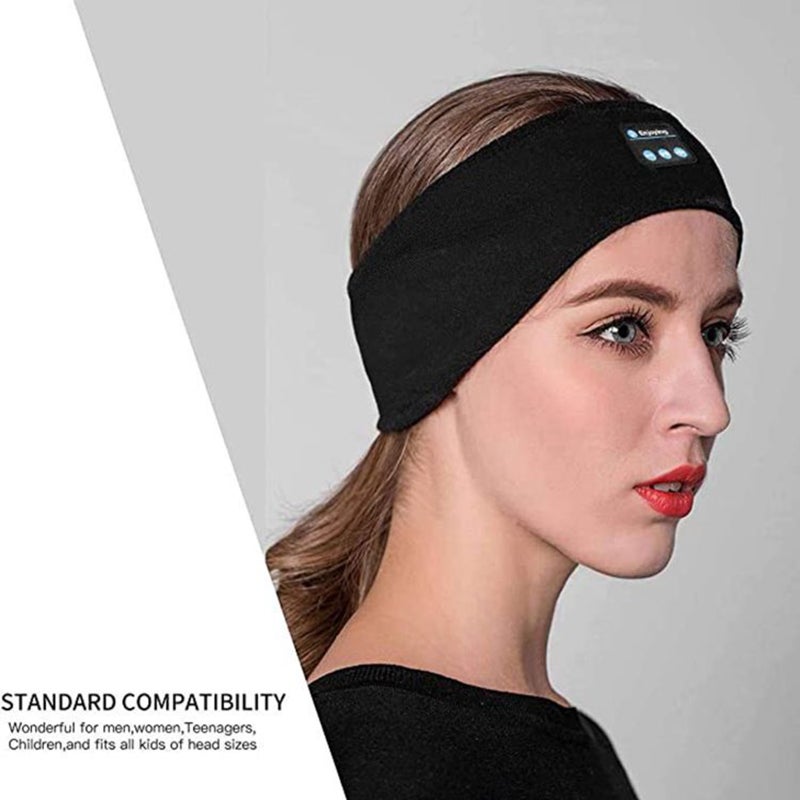 Wireless Headphones: Grey, Soft Materials For Safe Long-Term Wear - Compact Portable Design, 10 Hours Playback, 2.0 Channel Stereo Sound For Daily Music Enjoyment & Hands-Free Use - Image 2
