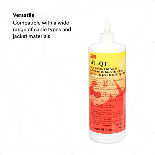 3M Wire Pulling Lubricant Gel WL-QT, One Quart - Image 2