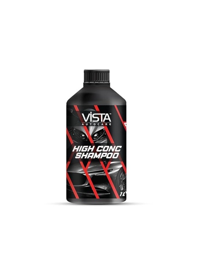 Vista High Conc Shampoo 1L High Concentrate Auto Shampoo Car Shampoo Bike Shampoo Cleaning - Image 1