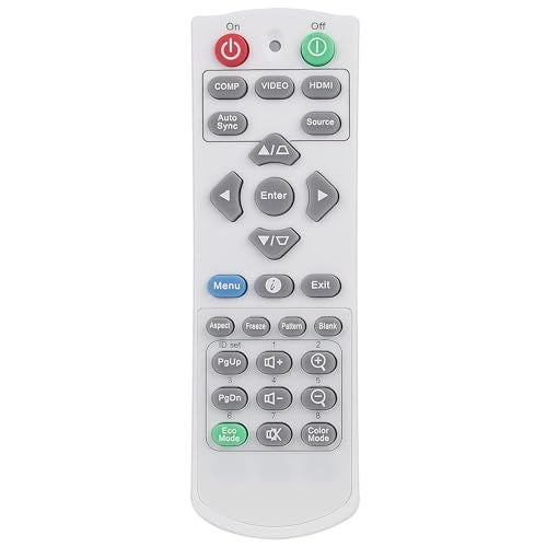 Vinabty Replace Remote Control fit for ViewSonic Projector PA501S PA500X PA502S PA502SE PA502X PA503S PA503X PX702HD PX705HD PA503SP PA503W PA503XP PG700WU PS500X PS501W PS501X PS600X PS501W PS600W PA502SP - Image 1