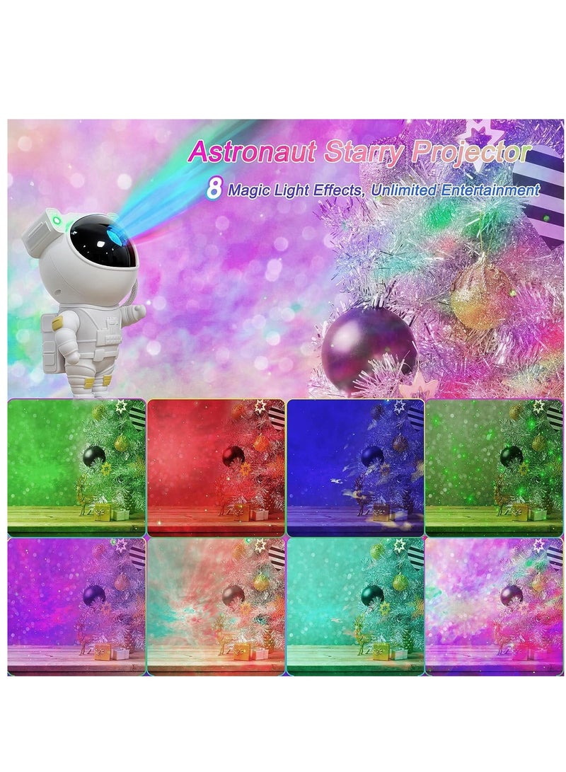 Space Buddy Projector, Astronaut Light Projector, Star Galaxy Night Lights, Nebula Galaxy with Timer and Remote, Kids Gaming Room Bedroom Decor, Christmas, Great Gift for Kids. - Image 3