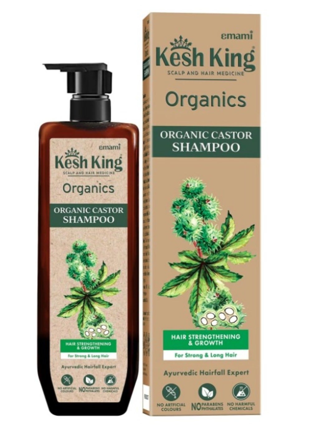 Kesh King CASTOR Shampoo Restores Shine 300ML