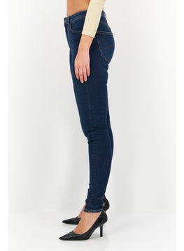 LEE Women Super Skinny High Waist Jeans, Blue  - Image 3