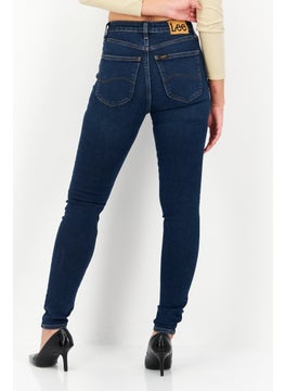 LEE Women Super Skinny High Waist Jeans, Blue  - Image 4
